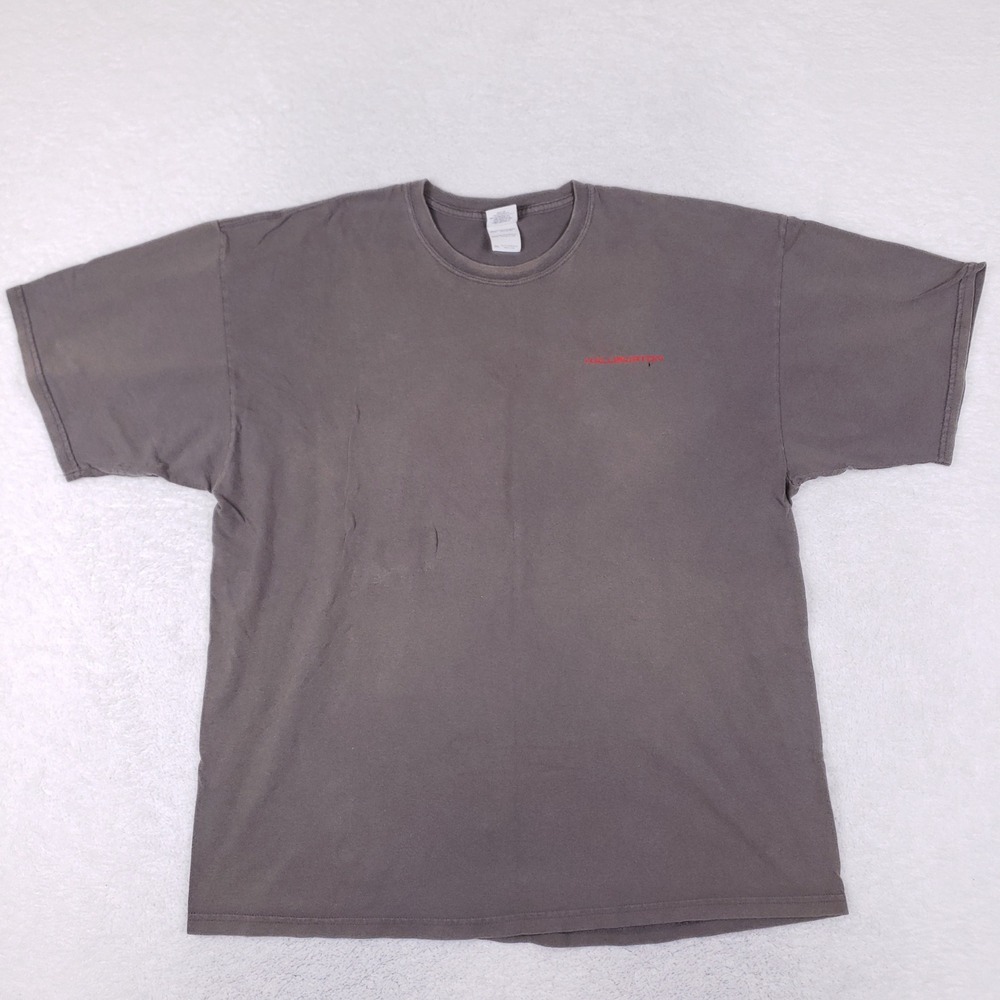 Gildan Halliburton T Shirt Mens 2XL University of Houston 2008 Expo Charcoal